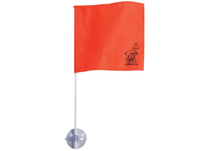 AIRHEAD WATER SKI STIK-A-FLAG - ORANGE SKIER DOWN FLAG
